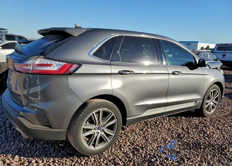 2021 Ford Edge Titanium из США, поврежденный, VIN 2FMPK4K99MBA17259